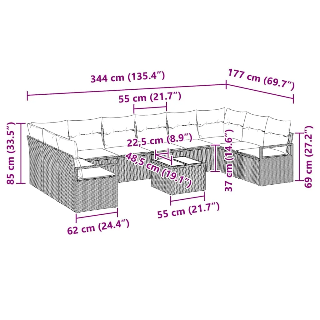 zestaw-sof-na-ogrod-11-pcs-czarny-polirattan-stan-nowy