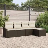 zestaw-sof-na-ogrod-5-pcs-brazowy-polirattan-stan-nowy