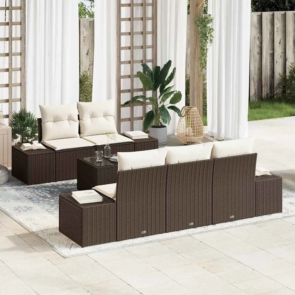 zestaw-sof-na-ogrod-6-pcs-brazowy-polirattan