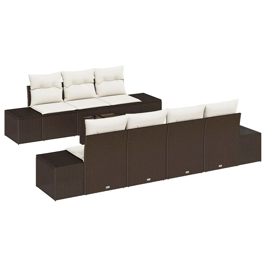 zestaw-sof-na-ogrod-8-pcs-brazowy-polirattan