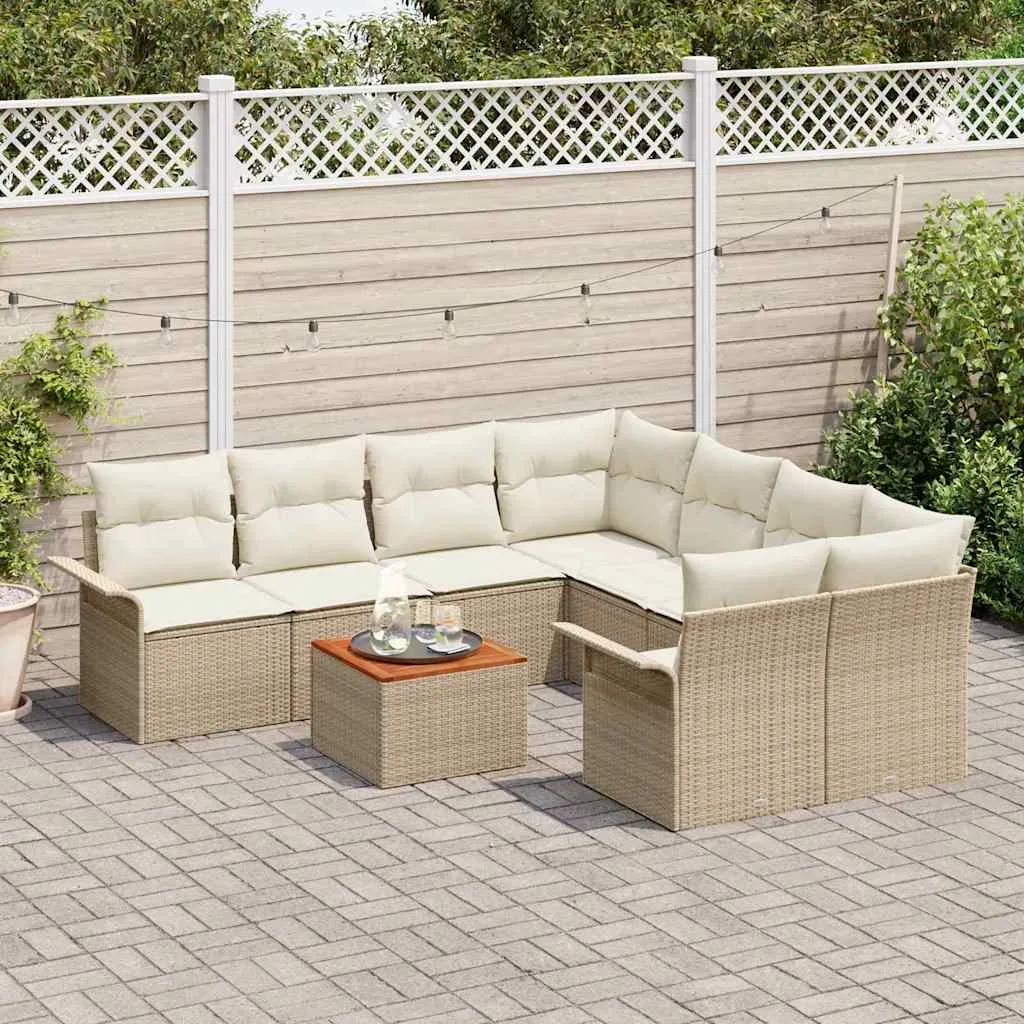 zestaw-sof-na-ogrod-9-pcs-bezowy-polirattan-stan-nowy