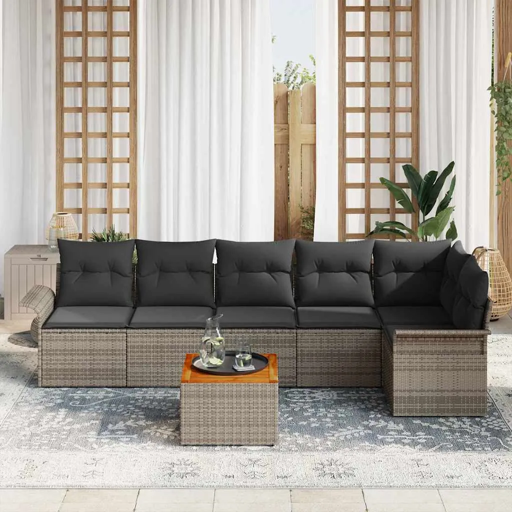 zestaw-sof-na-ogrod-7-pcs-szary-polirattan-stan-nowy