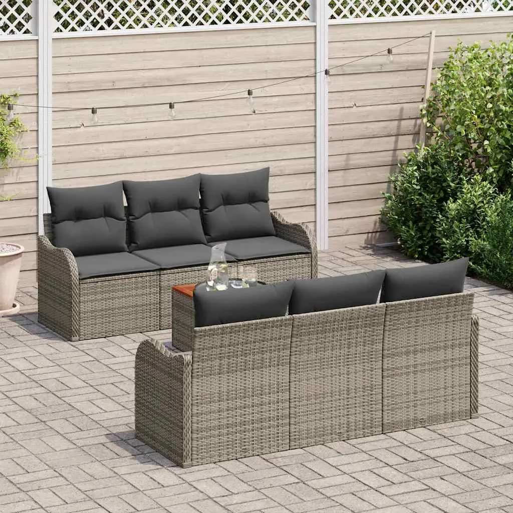 zestaw-sof-na-ogrod-7-pcs-szary-polirattan-stan-nowy