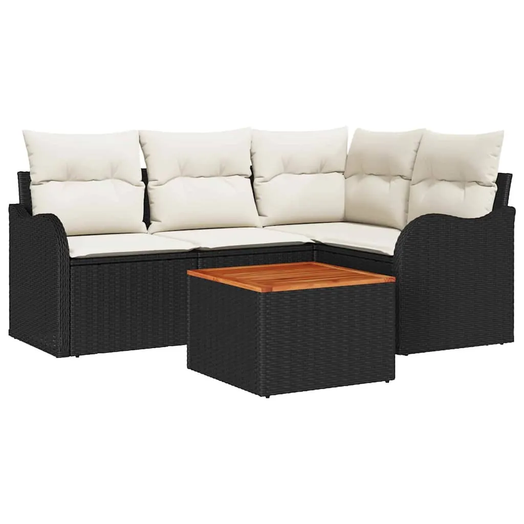 zestaw-sof-na-ogrod-5-pcs-czarny-polirattan