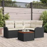 zestaw-sof-na-ogrod-5-pcs-czarny-polirattan-stan-nowy