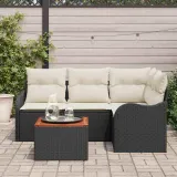 zestaw-sof-na-ogrod-5-pcs-czarny-polirattan-styl-nowoczesny