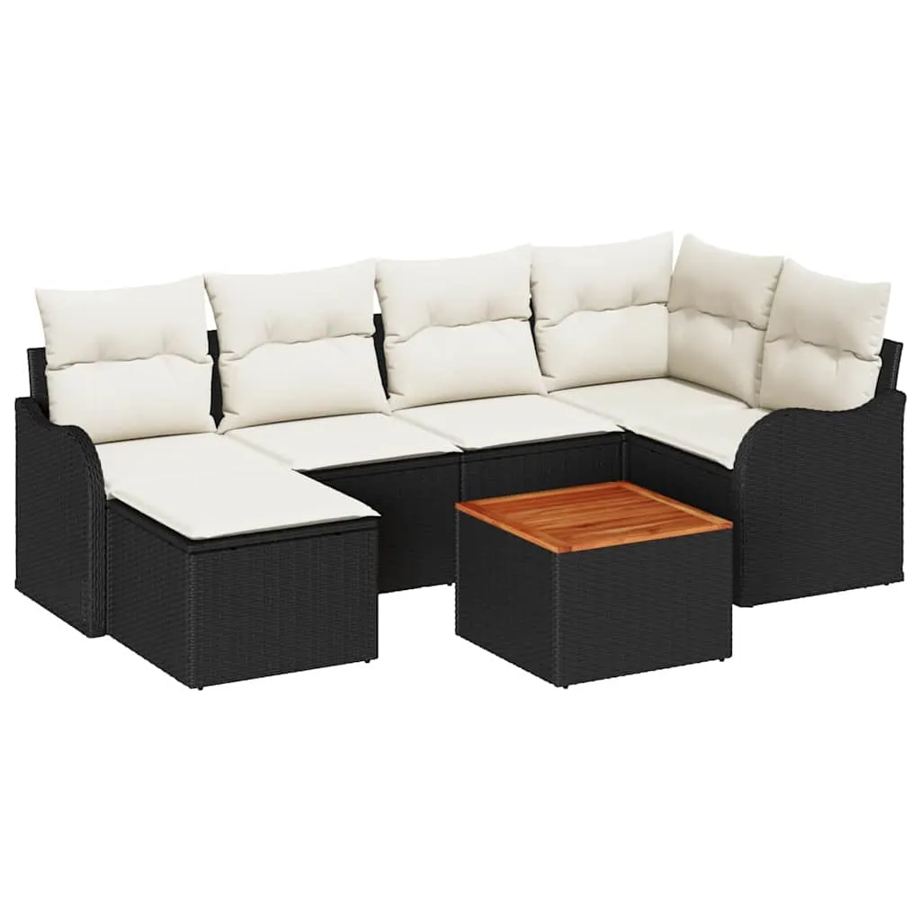 zestaw-sof-na-ogrod-7-pcs-czarny-polirattan-stan-nowy