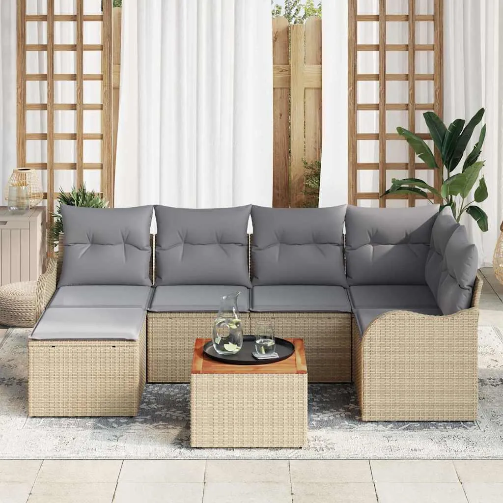 zestaw-sof-na-ogrod-7-pcs-bezowy-polirattan-stan-nowy