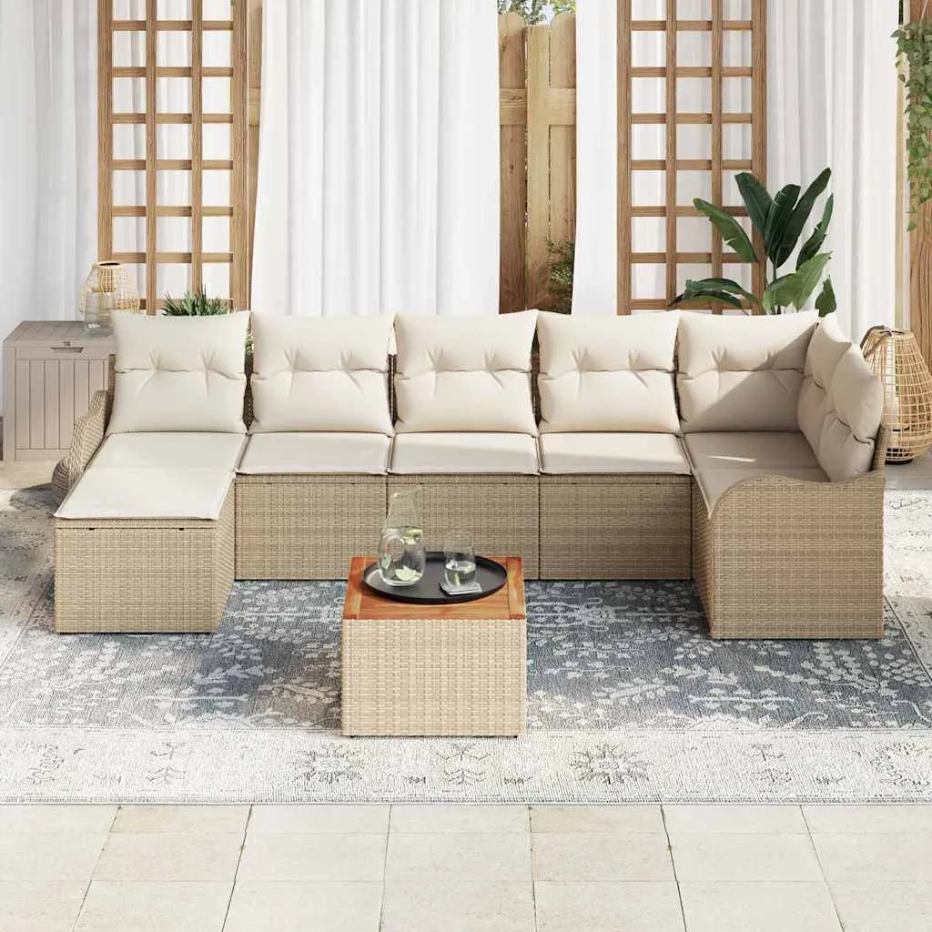 zestaw-sof-na-ogrod-8-pcs-bezowy-polirattan-stan-nowy