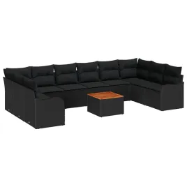 zestaw-sof-na-ogrod-10-pcs-czarny-polirattan