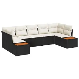 zestaw-sof-na-ogrod-z-poduszka-7-pcs-czarny-polirattan