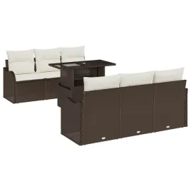 zestaw-sof-na-ogrod-z-poduszka-7-pcs-brazowy-polirattan