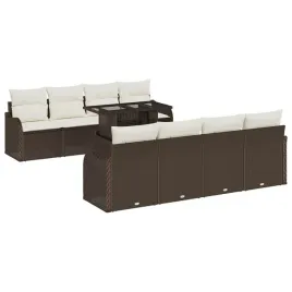 zestaw-sof-na-ogrod-z-poduszka-7-pcs-brazowy-polirattan