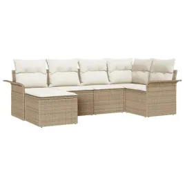 zestaw-sof-na-ogrod-z-poduszka-6-pcs-bezowy-polirattan