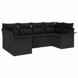zestaw-sof-na-ogrod-z-poduszka-6-pcs-czarny-polirattan