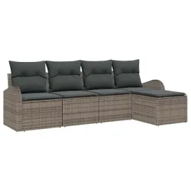 zestaw-sof-na-ogrod-z-poduszka-5-pcs-szary-polirattan