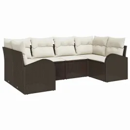 zestaw-sof-na-ogrod-z-poduszka-6-pcs-brazowy-polirattan
