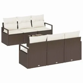 zestaw-sof-na-ogrod-z-poduszka-7-pcs-brazowy-i-kremowy
