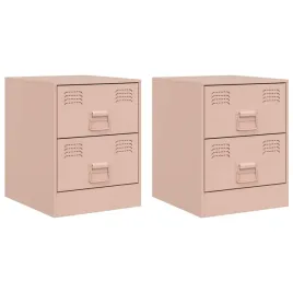 szafki-nocne-2-szt-rozowe-345x39x44-cm-stal
