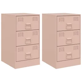 szafki-nocne-2-szt-rozowe-345x39x62-cm-stal