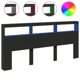 zaglowek-z-polkami-i-oswietleniem-led-czarny-220x17x102-cm