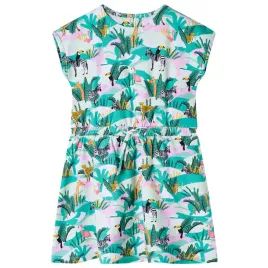 sukienka-dziecieca-jasnomietowa-140