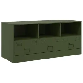 szafka-pod-telewizor-oliwkowa-99x39x44-cm-stalowa