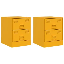 szafki-nocne-2-szt-zolte-345x39x44-cm-stal