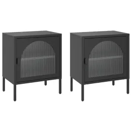 szafki-nocne-2-szt-czarne-50x35x60-cm-szklo-i-stal