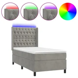 lozko-kontynentalne-z-materacem-i-led-szare-80x200-cm-aksamit