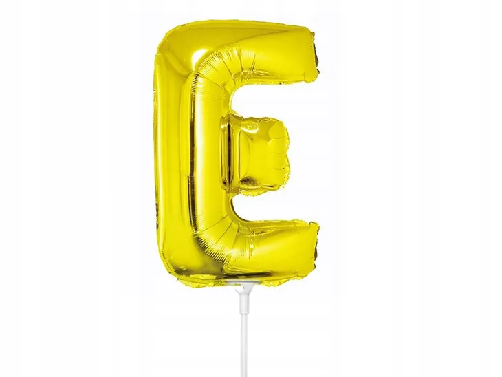 balon-litera-e-zloty-14-35cm-ksztalt-litera