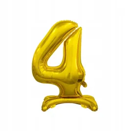 balon-foliowy-stojacy-cyfra-4-zlota-74-cm