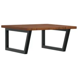 polka-scienna-pod-umywalke-stal-i-lite-drewno-debowe