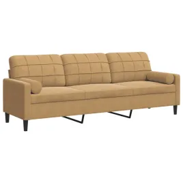 3-osobowa-sofa-z-poduszkami-brazowa-210-cm-aksamit