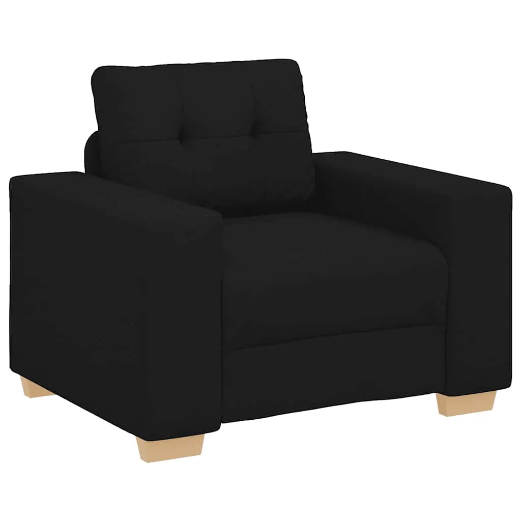 fotel-czarny-60-cm-obity-tkanina-stan-nowy