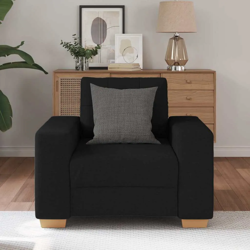 fotel-czarny-60-cm-obity-tkanina-stan-nowy
