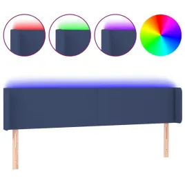 zaglowek-do-lozka-z-led-niebieski-183x16x78-88-cm-tkanina