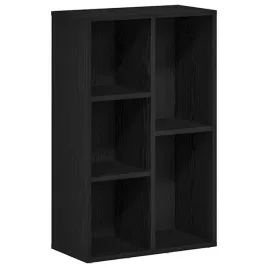 regal-biblioteczny-czarny-dab-50x25x80-cm-drewno-klejone
