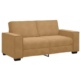 sofa-2-osobowa-brazowa-140-cm-tapicerowana-aksamitem
