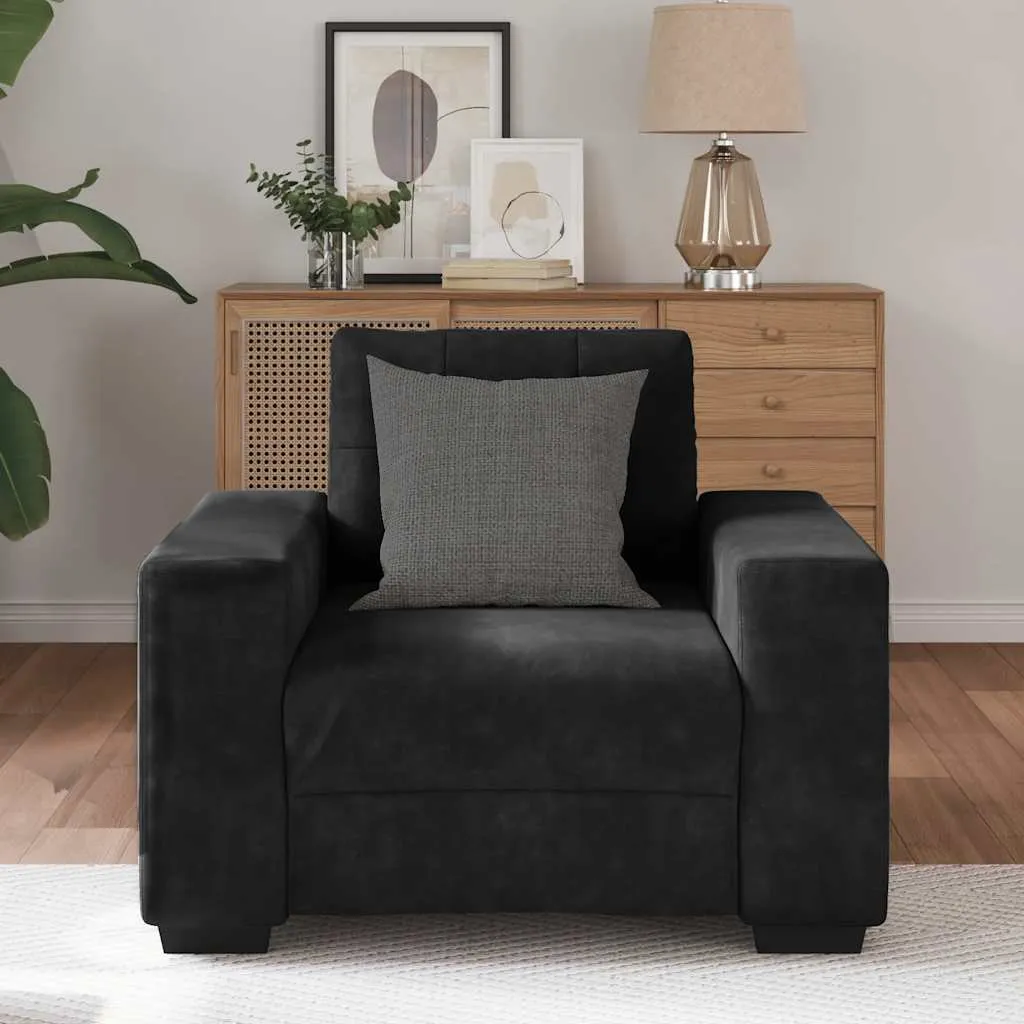 sofa-fotel-czarny-60-cm-aksamit-stan-nowy