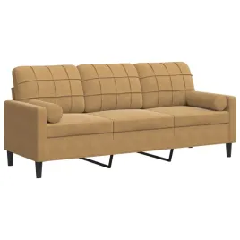 3-osobowa-sofa-z-poduszkami-brazowa-180-cm-aksamit