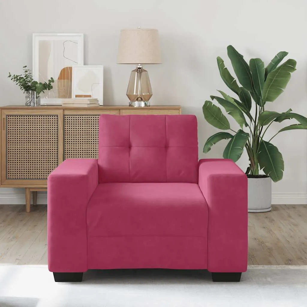 sofa-fotel-wino-czerwone-60-cm-aksamit-stan-nowy