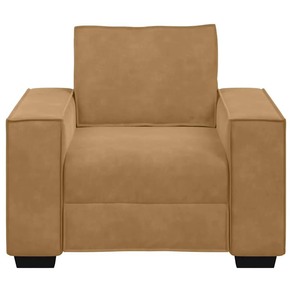 sofa-fotel-brazowy-60-cm-aksamit
