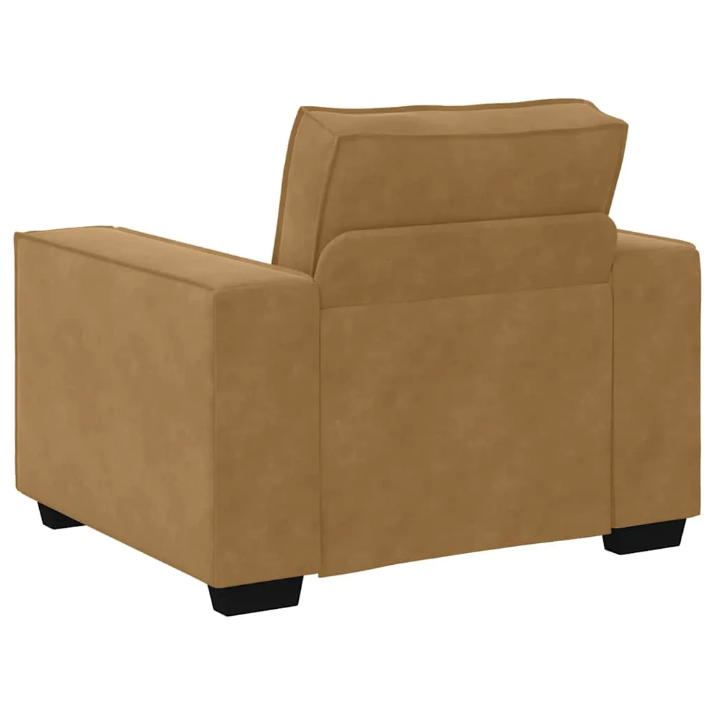 sofa-fotel-brazowy-60-cm-aksamit