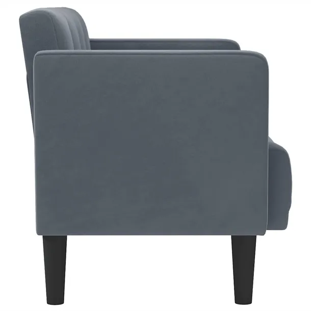 sofa-dwuosobowa-ciemnoszara-111-cm-aksamit-stan-nowy