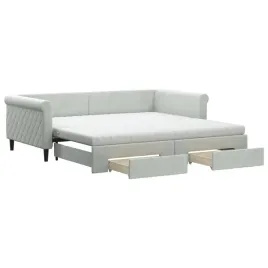 sofa-rozsuwana-z-szufladami-jasnoszara-100x200-cm-aksamit