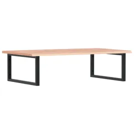 polka-scienna-pod-umywalke-stal-i-lite-drewno-debowe