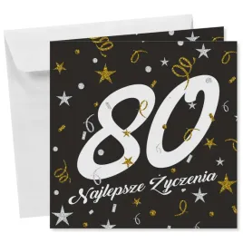 kartka-okolicznosciowa-80-urodziny-glamour-birthday-czarny-15x15-cm