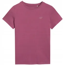 4f-t-shirt-dziewczecy-f2397-ciemny-fiolet-122