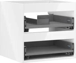 mexen-box-a-korpus-szafki-podumywalkowej-50-cm-2-szuflady-bialy-polysk